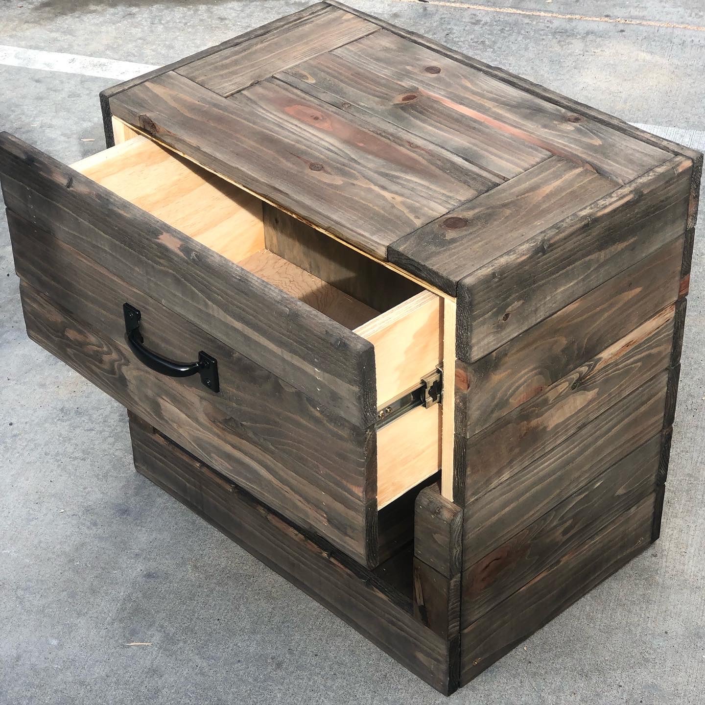 California Slate Nightstand