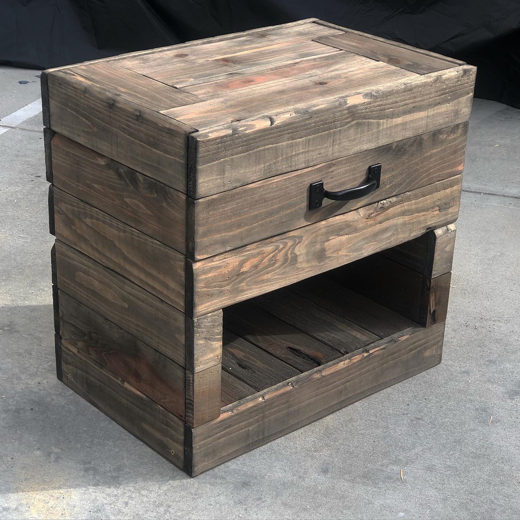 California Slate Nightstand