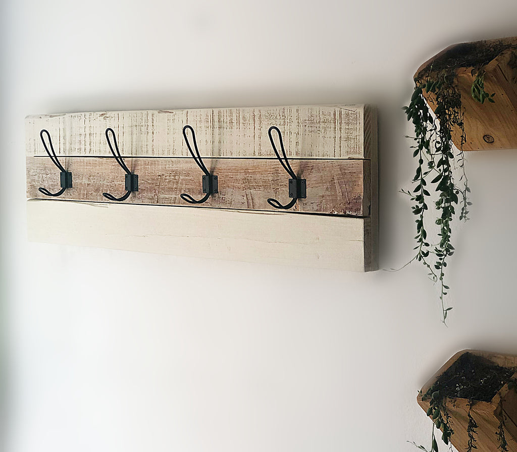 Coastal Quartz Coat Rack Wall hooks