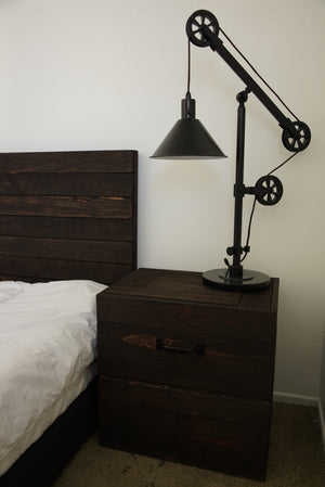 Ash Brown Nightstand